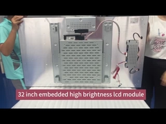 55 inci LG 4000nits Modul LCD Kecerahan Tinggi 1080P / 4K Opsional A-Si TFT-LCD Panel Tipe