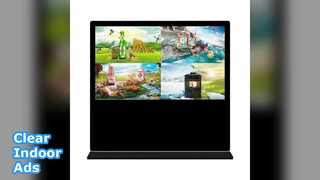 Signage Digital Dalam Ruangan Menampilkan Inci