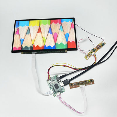 Beli 13.3 inci Panel LCD Cerah Tinggi DC 12V Power Supply untuk Tampilan Informasi Publik 2000cd/m2 online manufacture