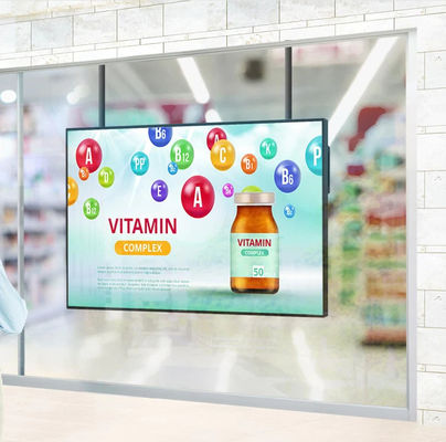 Beli LCD Smart Window Display dengan resolusi tinggi 1920*1080 dan kecerahan yang dapat disesuaikan online manufacture