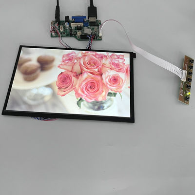 Beli 10.1'' LTPS layar LCD yang dapat dibaca di luar ruangan dengan HDMI VGA Signal Input Kit online manufacture