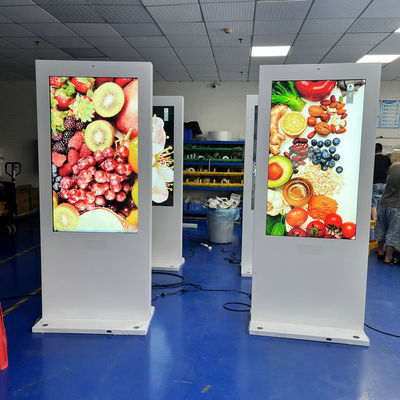 Beli Komersial IP65 Waterproof Outdoor Digital Signage Tampilan Anti Pencurian vertikal online manufacture