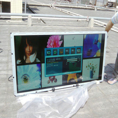 Beli 55 inci luar layar LCD kecerahan tinggi 1500cd / m2 kecerahan tinggi tanpa takut sinar matahari langsung gambar jelas pembuatan online