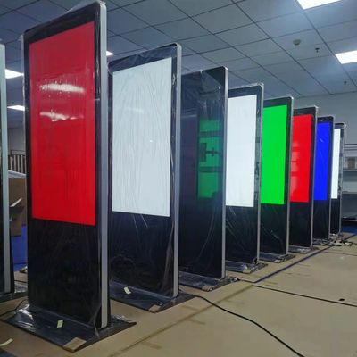 Beli 65 inci LCD Android Lantai vertikal berdiri Digital Signage Display Mesin Iklan pembuatan online