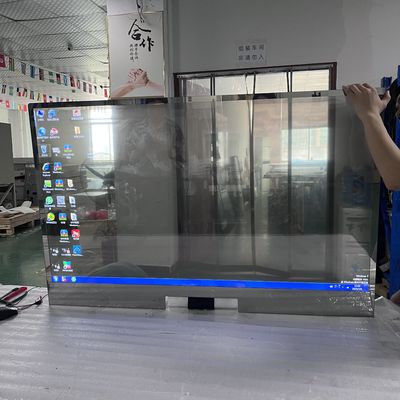 Beli Premium Showroom 55 Inch OLED Touch Screen Transparan Desktop Vertikal All-In-One Mesin online manufacture