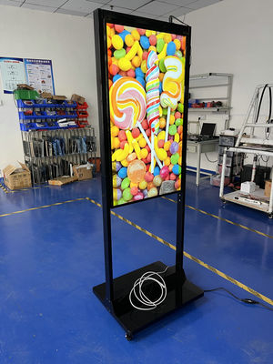 Beli 100-240 VAC 50-60Hz Wi-Fi Double Sided Digital Display Dengan Sudut Tampilan 178° pembuatan online