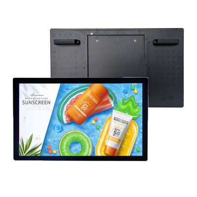 Beli 32 inci 3000Nits Kecerahan IP65 Waterproof Capacitive Touch Screen Monitor untuk Layar LCD Luar Ruang pembuatan online