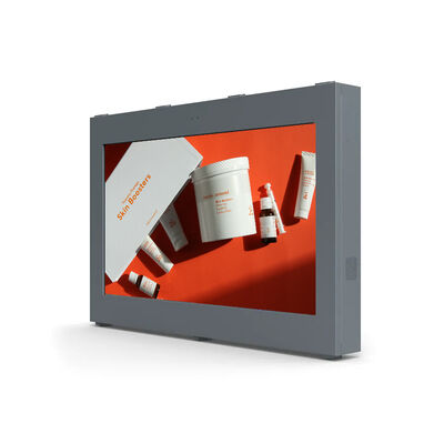 Beli 55-Inch 4K IPS Outdoor Digital Signage dengan 3000cd/m2 Kecerahan dan IP65 Waterproof Rating pembuatan online