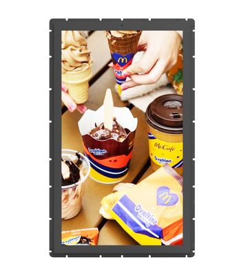 Beli 32 Inch Outdoor LCD Display dengan 2000cd/m2 Kecerahan 1920x1080 Resolusi dan Capacitive Touch Screen pembuatan online