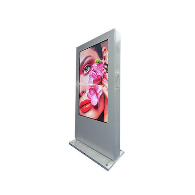 Outdoor Android berbasis Digital Signage LCD layar 2000nits 75 inci