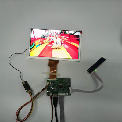 9 inci 1000 Cd/m2 Lampu Matahari Membaca Layar LCD Format Kecil Layar Industri800*480