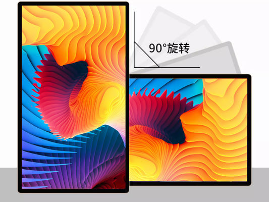 Interaktif Full HD Touch Screen Signage Wall Mounts LCD Commercial Display 2GB RAM
