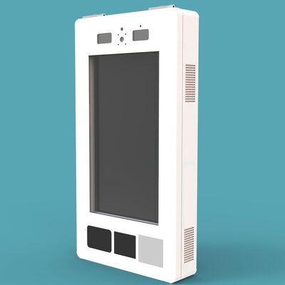 21.5 Inch Waterproof Outdoor Digital Signage dengan Resolusi 1920x1080 LCD Touch Screen Mesin Kios Self-Service