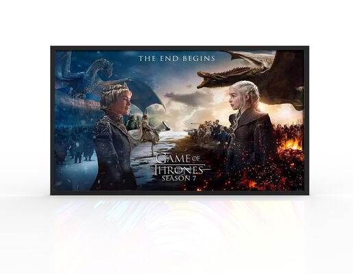 55 Inch Outdoor LCD Display dengan 3000cd/m2 Kecerahan dan IP67 Waterproof untuk Digital Signage dan Iklan